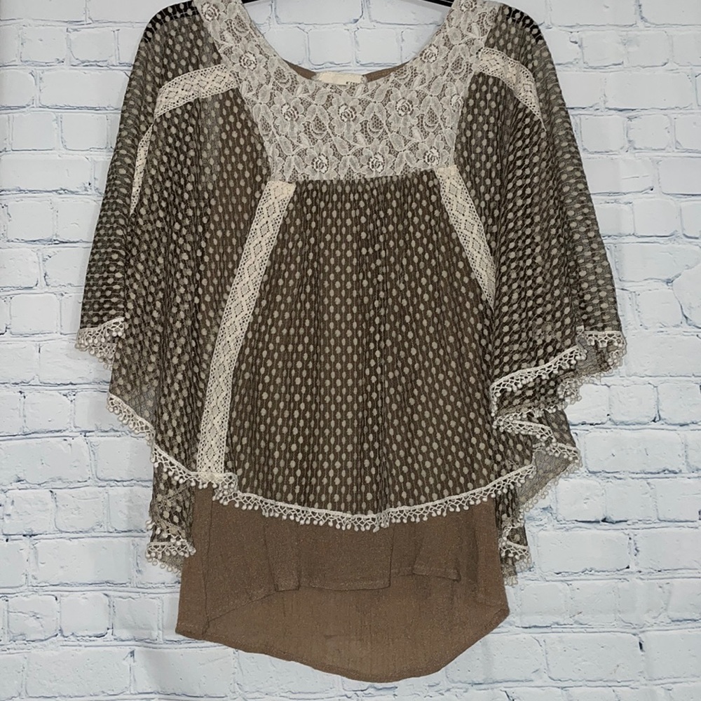 A’Reve Anthropologie blouse/top